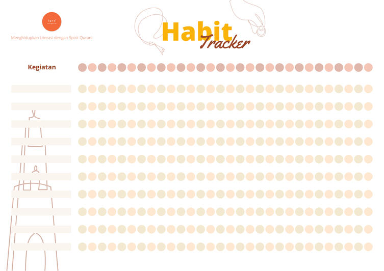 Yuk Iqro' Ramadhan Planner - Habit Tracker